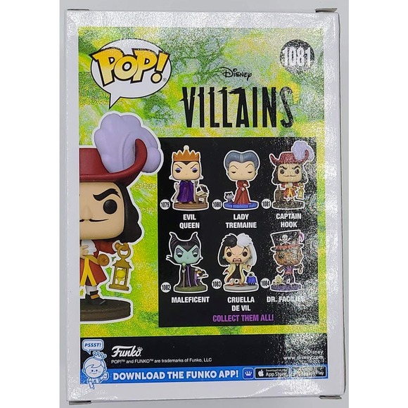 Funko Pop! Captain Hook #1081: Disney Villains - Picture 4 of 6